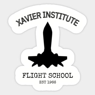 Xavier Institute Flight School Sticker